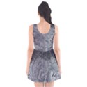 Abstract Ice Frost Crystals Frozen Scoop Neck Skater Dress View2