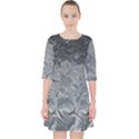 Abstract Ice Frost Crystals Frozen Pocket Dress View1