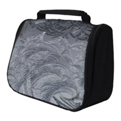 Abstract Ice Frost Crystals Frozen Full Print Travel Pouch (small)