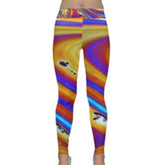 Abstract Architecture Background Classic Yoga Leggings by Wegoenart