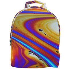 Abstract Architecture Background Mini Full Print Backpack