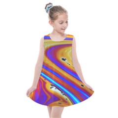 Abstract Architecture Background Kids  Summer Dress by Wegoenart