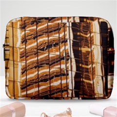 Abstract Architecture Background Make Up Pouch (large)