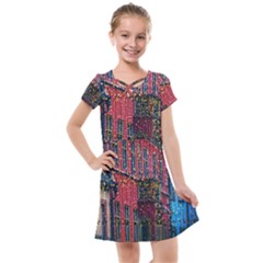 Lichterkette Christmas Decorations Kids  Cross Web Dress by Wegoenart