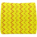 Yellow Background Abstract Seat Cushion View1