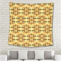 Abstract Background Vintage Square Tapestry (Large) View2