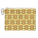 Abstract Background Vintage Canvas Cosmetic Bag (XL) View1