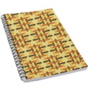 Abstract Background Vintage 5.5  x 8.5  Notebook View1