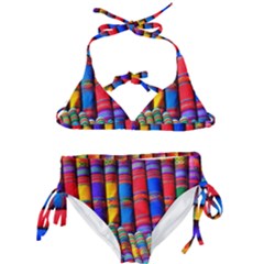 Substances Colorful Towels Scarf Kids  Classic Bikini Set