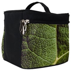 Green Leaf Giant Rhubarb Mammoth Sheet Make Up Travel Bag (big)