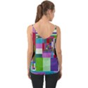 Fractal Gradient Colorful Infinity Art Chiffon Cami View2