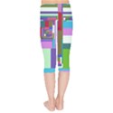 Fractal Gradient Colorful Infinity Art Kids  Capri Leggings  View2