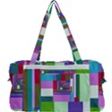 Fractal Gradient Colorful Infinity Art Multi Function Bag View2