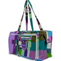 Fractal Gradient Colorful Infinity Art Multi Function Bag View3