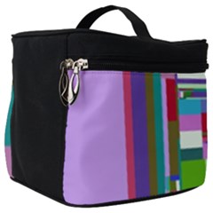 Fractal Gradient Colorful Infinity Art Make Up Travel Bag (big) by Wegoenart