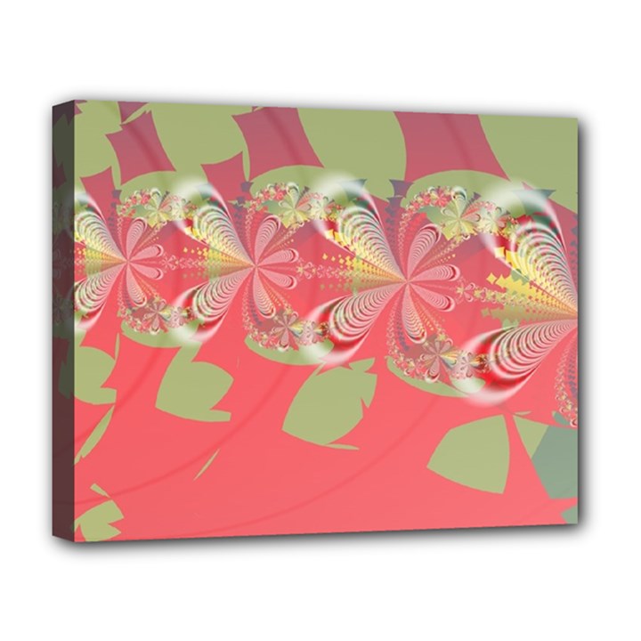 Fractal Gradient Colorful Infinity Deluxe Canvas 20  x 16  (Stretched)