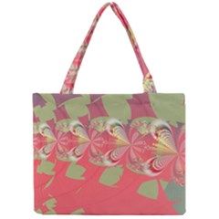 Fractal Gradient Colorful Infinity Mini Tote Bag