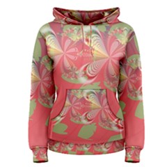 Fractal Gradient Colorful Infinity Women s Pullover Hoodie