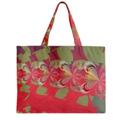 Fractal Gradient Colorful Infinity Zipper Mini Tote Bag by Wegoenart