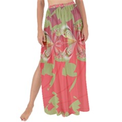 Fractal Gradient Colorful Infinity Maxi Chiffon Tie-Up Sarong