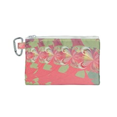 Fractal Gradient Colorful Infinity Canvas Cosmetic Bag (Small)