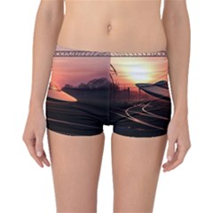 Fractal Mandelbulb 3d Ufo Invasion Boyleg Bikini Bottoms by Wegoenart