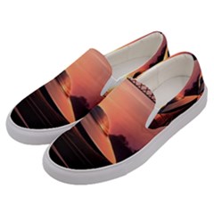 Fractal Mandelbulb 3d Ufo Invasion Men s Canvas Slip Ons by Wegoenart