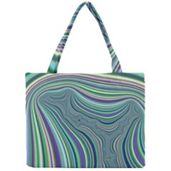 Art Fractal Gradient Colorful Infinity Pattern Mini Tote Bag by Wegoenart