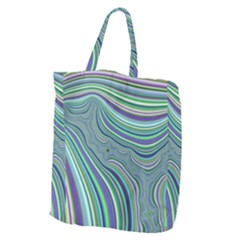 Art Fractal Gradient Colorful Infinity Pattern Giant Grocery Tote by Wegoenart