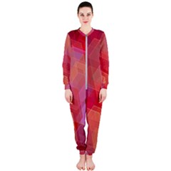 Abstract Background Texture Onepiece Jumpsuit (ladies)  by Wegoenart