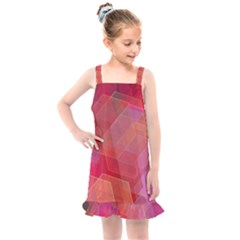 Abstract Background Texture Kids  Overall Dress