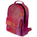 Abstract Background Texture Flap Pocket Backpack (Small) View1