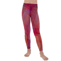 Abstract Background Texture Kids  Lightweight Velour Leggings