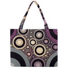 Art Retro Design Vintage Mini Tote Bag by Wegoenart