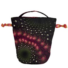 Background Texture Pattern Art Drawstring Bucket Bag