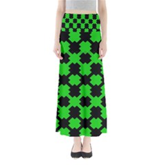 Art Modern Design Contemporary Full Length Maxi Skirt by Wegoenart