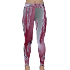 Fractal Gradient Colorful Infinity Classic Yoga Leggings by Wegoenart