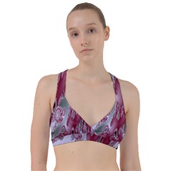 Fractal Gradient Colorful Infinity Sweetheart Sports Bra by Wegoenart