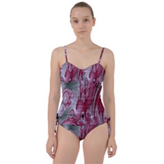 Fractal Gradient Colorful Infinity Sweetheart Tankini Set by Wegoenart