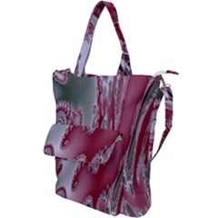 Fractal Gradient Colorful Infinity Shoulder Tote Bag