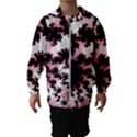 Fractal Pattern Pink Hooded Windbreaker (Kids) View1