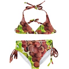 Grape Harvest Nature Figure Rustic Kids  Classic Bikini Set