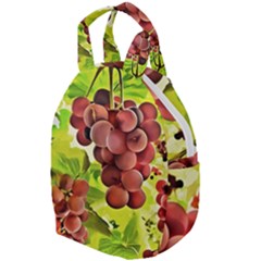 Grape Harvest Nature Figure Rustic Travel Backpacks