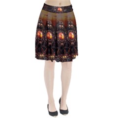 Fractal Mandelbulb 3d Action Pleated Skirt by Wegoenart