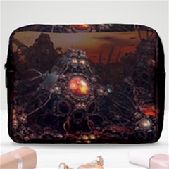 Fractal Mandelbulb 3d Action Make Up Pouch (large)