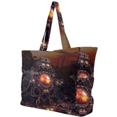 Fractal Mandelbulb 3d Action Simple Shoulder Bag