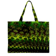 Fractal Gradient Colorful Infinity Zipper Mini Tote Bag by Wegoenart