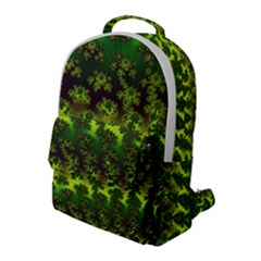 Fractal Gradient Colorful Infinity Flap Pocket Backpack (large) by Wegoenart