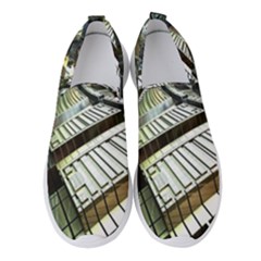 Fractals Fractal Art 3d Women s Slip On Sneakers