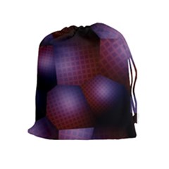 Fractal Rendering Drawstring Pouch (xl) by Wegoenart